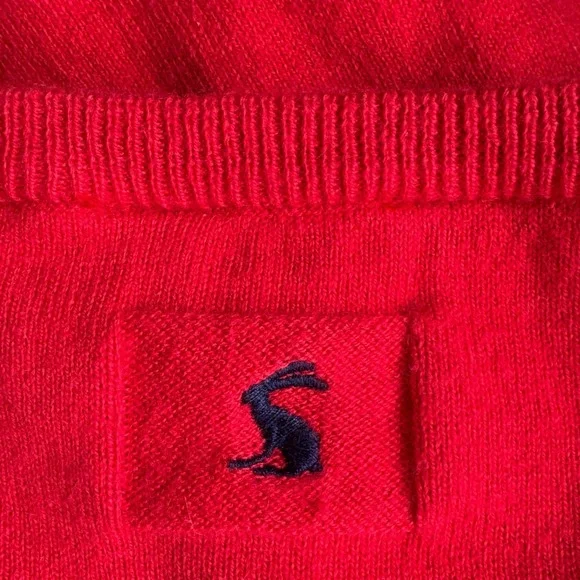 Joules Miranda Intarsia Sweater, Red w/Scottish Terrier Dog, Size 10, Whimsical - Picture 5 of 8